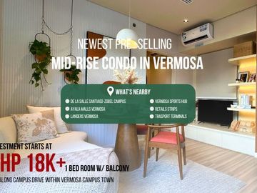 1 Bed Room Pre Selling Along Daang Hari Imus Cavite Vermosa Air BnB  Ready