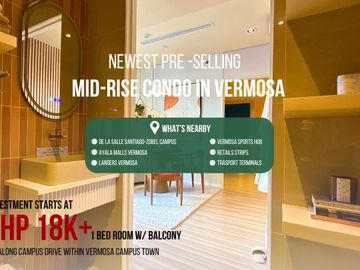 1 Bed Room Pre Selling Along Daang Hari Imus Cavite Vermosa Air BnB  Ready