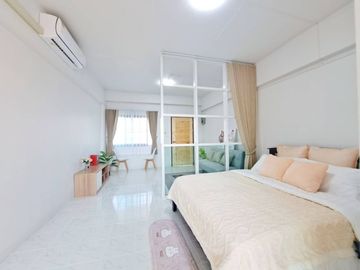 Condo room sale, Wang Singkham Mansion,8th floor,29m.,999KB, newly renovated with furniture, Patan, Mueang Chiang Mai