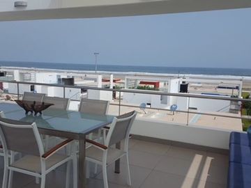 VENTA CASA DE PLAYA TOTALMENTE EQUIPADA EN CONDOMINIO CALA DEL MAR