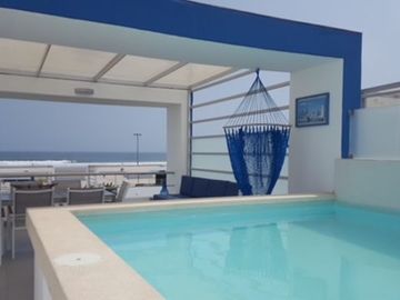 VENTA CASA DE PLAYA TOTALMENTE EQUIPADA EN CONDOMINIO CALA DEL MAR