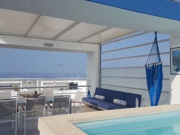 VENTA CASA DE PLAYA TOTALMENTE EQUIPADA EN CONDOMINIO CALA DEL MAR