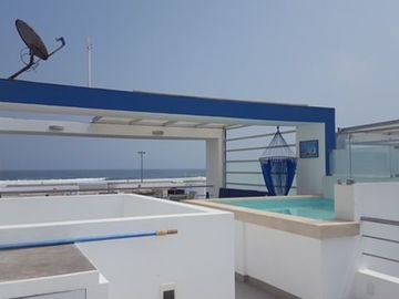 VENTA CASA DE PLAYA TOTALMENTE EQUIPADA EN CONDOMINIO CALA DEL MAR