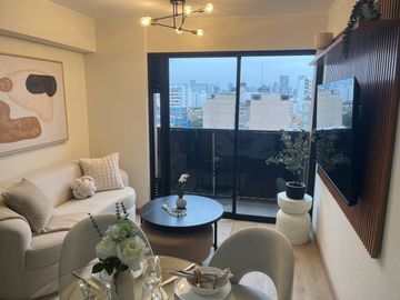 VENDO BONITO DPTO DE ESTRENO EN LINCE CERCA A LA AV. SALAVERRY CON AREA SOCIAL EXCLUSIVA