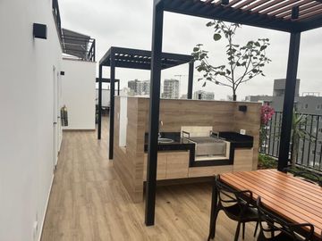 VENDO BONITO DPTO DE ESTRENO EN LINCE CERCA A LA AV. SALAVERRY CON AREA SOCIAL EXCLUSIVA