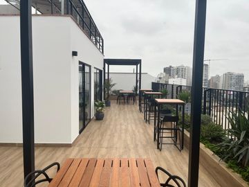 VENDO BONITO DPTO DE ESTRENO EN LINCE CERCA A LA AV. SALAVERRY CON AREA SOCIAL EXCLUSIVA