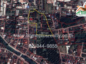 ที่ดินหมู่บ้านป่าไผ่กลาง ตำบลแช่ช้าง อำเภอสันกำแพง จังหวัดเชียงใหม่ (แบ่งแปลงขาย 5 แปลง)