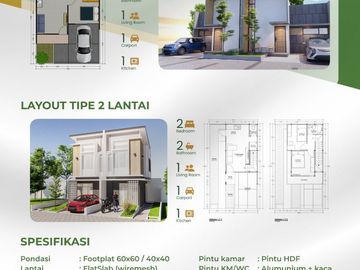 DIJUAL DI CIMUNING MUSTIKA JAYA KOTA BEKASI DESIGN SCANDINAVIAN BISA CUSTOM