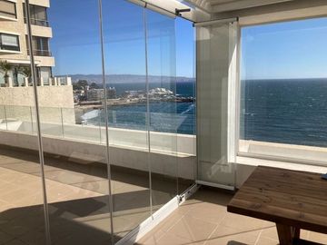 Hermoso Departamento venta Con Gran Vista Al Mar En Cochoa Concón UF 8300