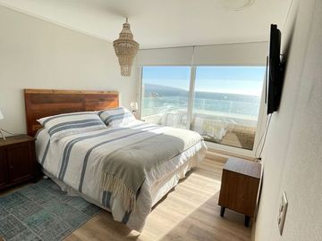 Hermoso Departamento venta Con Gran Vista Al Mar En Cochoa Concón UF 8300