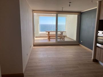 Hermoso Departamento venta Con Gran Vista Al Mar En Cochoa Concón UF 8300