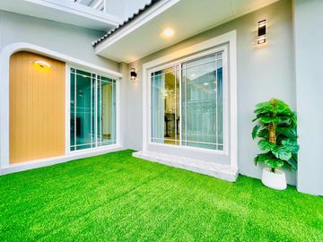 ขายบ้านเดี่ยวสวย หลังมุม 60 ตรว. โครงการกฤษดานคร 18 สาย 3 ตลิ่งชัน
