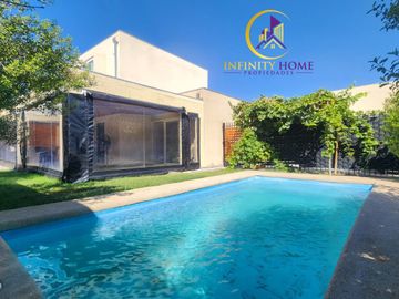 Hermosa Casa con Piscina Condominio Ecoterraneo Til Til