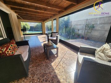 Hermosa Casa con Piscina Condominio Ecoterraneo Til Til