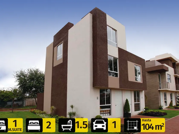 Casas Nuevas En Chalco Centro De 2 y 3R Infonavit/Fovissste