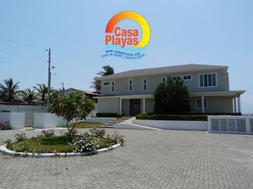 Casa de Lujo Frente al Mar de Venta en Playas Villamil, ía a Data Posorja