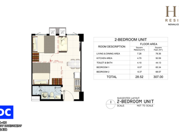 FOR SALE: MOVE-IN READY FLEXI-SUITE CONDOMINIUM IN NOVALICHES, QUEZON CITY