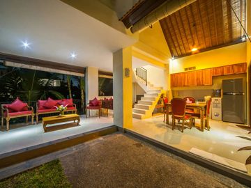 2-Story Minimalist Villa with Pool in Serene Ubud Bali for Rent Yearly