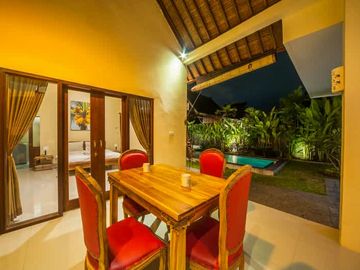 2-Story Minimalist Villa with Pool in Serene Ubud Bali for Rent Yearly