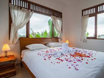 2-Story Minimalist Villa with Pool in Serene Ubud Bali for Rent Yearly