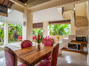 2-Story Minimalist Villa with Pool in Serene Ubud Bali for Rent Yearly