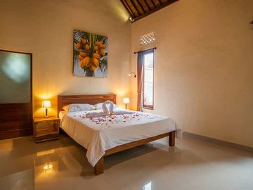 2-Story Minimalist Villa with Pool in Serene Ubud Bali for Rent Yearly
