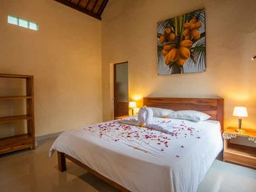 2-Story Minimalist Villa with Pool in Serene Ubud Bali for Rent Yearly