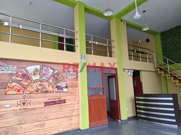 Alquiler De Local Comercial Con Mezzanine 1Er Piso Urb. San Luis (C. MELENDRES)