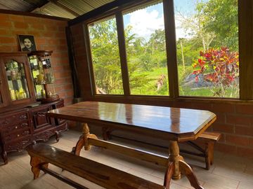 Se Vende Finca con  8.8 Hectáreas con Producción de Cacao y Piscinas  para peces  en Loreto Provincia de Orellana