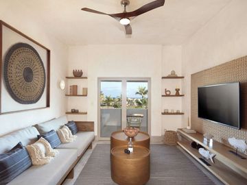 Condo de dos pisos en venta, en comunidad cerrada, Fonatur Golf, San José del Cabo