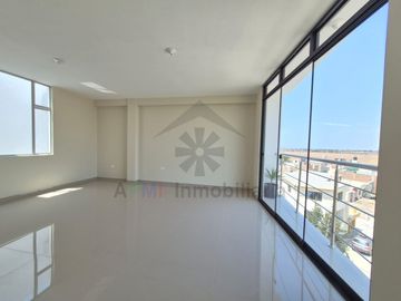 DEPARTAMENTO DE ESTRENO Y FRENTE A PARQUE DENTRO DE CONDOMINIO SOL DE PIMENTEL