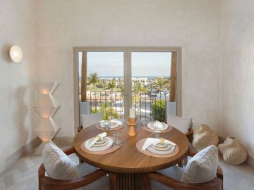 Condo en venta, patio privado, vistas panorámicas, Fonatur Golf, San José del Cabo