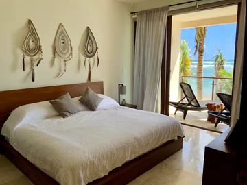 Espectacular departamento en la playa, hermosas vistas. 2 recámaras llave en mano