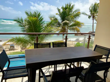 Espectacular departamento en la playa, hermosas vistas. 2 recámaras llave en mano
