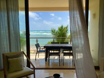 Espectacular departamento en la playa, hermosas vistas. 2 recámaras llave en mano