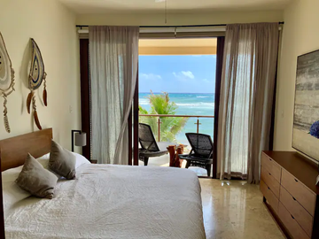 Espectacular departamento en la playa, hermosas vistas. 2 recámaras llave en mano