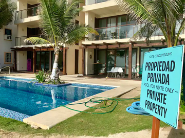 Espectacular departamento en la playa, hermosas vistas. 2 recámaras llave en mano