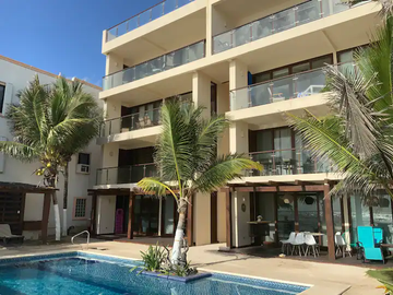 Espectacular departamento en la playa, hermosas vistas. 2 recámaras llave en mano