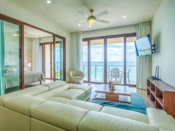 Penthouse frente al mar en venta, roof garden,  Akumal, Quintana Roo