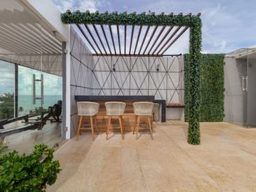 Departamento tipo estudio en venta, Rooftop Común, Zona Centro, Playa del Carmen