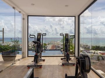 Departamento tipo estudio en venta, Rooftop Común, Zona Centro, Playa del Carmen
