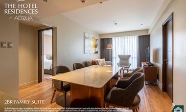 2BR Condominium For Sale In The Hotel Residences at Acqua