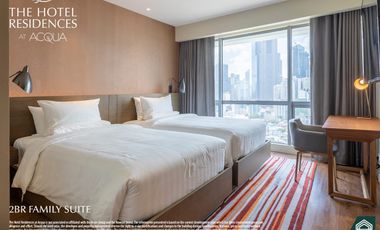 For Sale Condominium 2BR in The Hotel Residences at Acqua