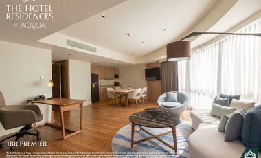 For Sale Condominium 1BR in The Hotel Residences at Acqua