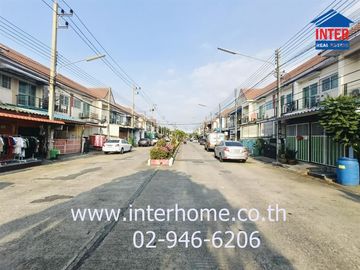 2-storey townhouse, 18.9 sq.w., Niraville Village, Ekachai-Pho Chai, near Suan Chong Sathit, Ekachai Road, Khlong Si Wa Taklom Road, Krathum Baen, Sam