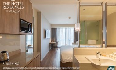 Condominium Studio Type For Sale In The Hotel Residences at Acqua