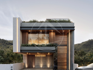 CASA EN PREVENTA CON VISTA IMPRESIONANTE Y ACABADOS DE LUJO EN ANTARES, BOSQUE ESMERALDA