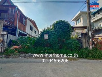 Vacant land 29 sq.w. Vacant land, Soi Nakniwat 15, Intersection 8, Nakniwat Road, Bang Kapi District, Bangkok
