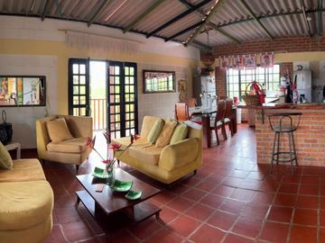 VENTA HERMOSA CASA CAMPESTRE EN PAVAS S VISTA ESPECTACULAR