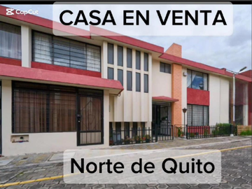 SE VENDE CASA DENTRO DE CONJUNTO – SECTOR LA JIPIJAPA A 2 CUADRA DE LA ESTACIÓN DEL METRO – NORTE DE QUITO